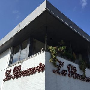 Upper corner of the house! at La Brasserie in Zedelgem