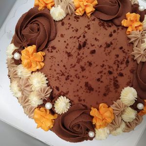 Chocoladetaart (van Magpies) at La Brasserie in Zedelgem