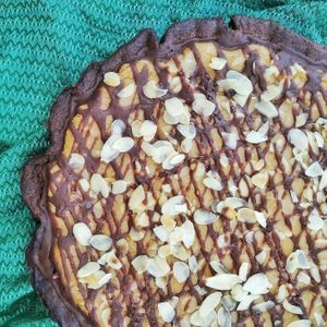 Frangipanetaart (van Magpies) at La Brasserie in Zedelgem