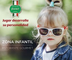 Dispone de zona infaltil.  at Ristorante Gourmet in Elche