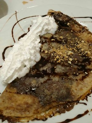 Crepe de nutella at Ristorante Gourmet in Elche
