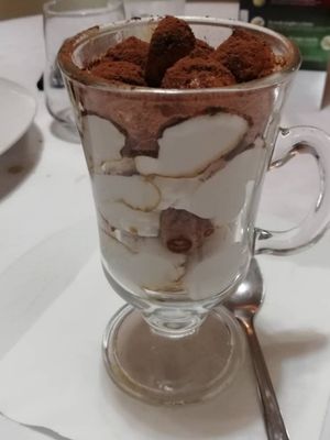 Tiramisú  at Ristorante Gourmet in Elche