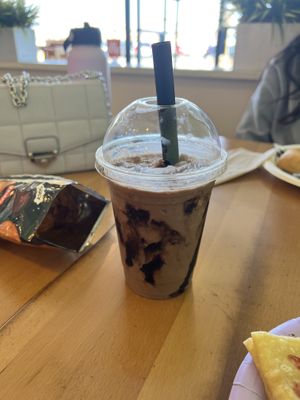 Vegan chocolate milkshake   at Dulce Crepes in Fairfax