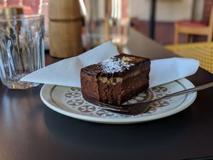 Vegan Farrerro slice  3 at The Rose in Adelaide