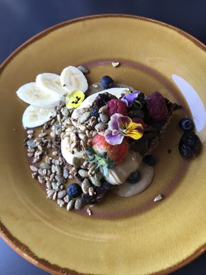 Banana cake  at The Rose in Adelaide