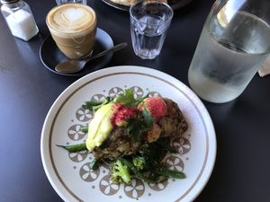 Vegan benno at The Rose in Adelaide