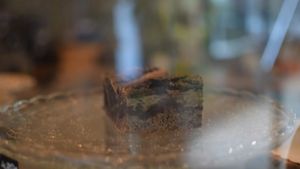 Gluten free banana bread at Balance Deli in Frankfurt