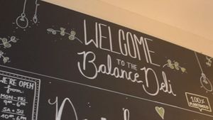 100% plant based at Balance Deli in Frankfurt