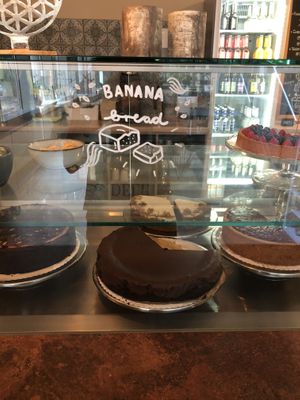 vegan cakes   at Balance Deli in Frankfurt