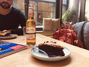 Cake 😋 at Balance Deli in Frankfurt