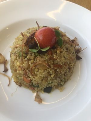 Quinoa biryani  #Veganuary at Eat Well Restaurant in Dubai