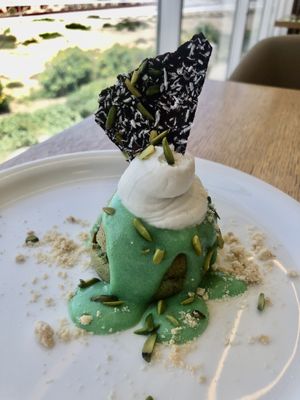Pistachio cupcake  at Eat Well Restaurant in Dubai