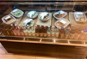 Prepared vegan meals  at Eat Well Restaurant in Dubai