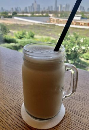 Tropicolada smoothie  at Eat Well Restaurant in Dubai