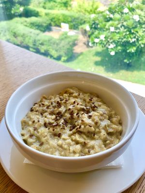 Protein packed porridge   at Eat Well Restaurant in Dubai