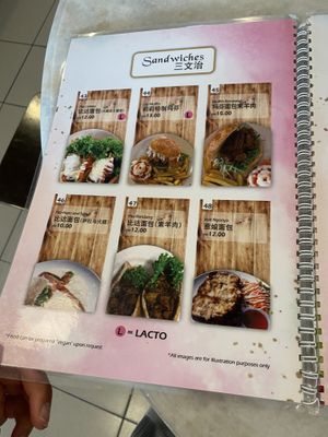   at Lily's Vegetarian Cafe in Penang