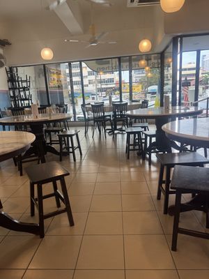 Inside  at Lily's Vegetarian Cafe in Penang