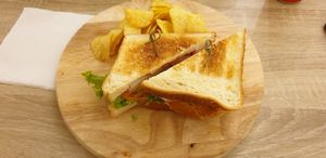 toast at Lily's Vegetarian Cafe in Penang