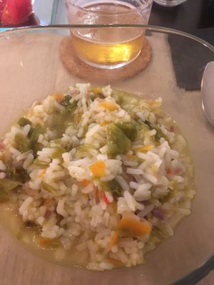 Arroz Caldoso at Escafandra in Madrid