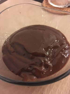 Mouse de chocolate  at Escafandra in Madrid