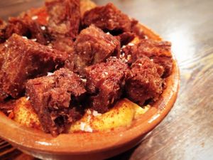 Revolconas con torreznos at Escafandra in Madrid