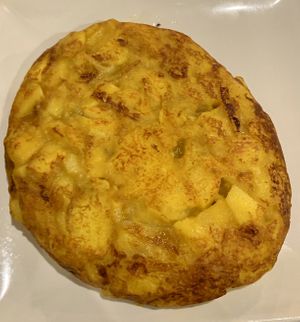 Tortilla  at Escafandra in Madrid