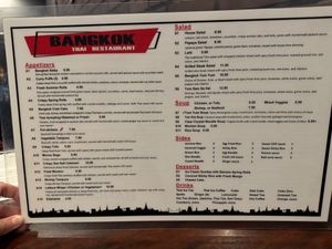  at Bangkok Thai in Chester