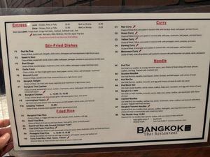  at Bangkok Thai in Chester