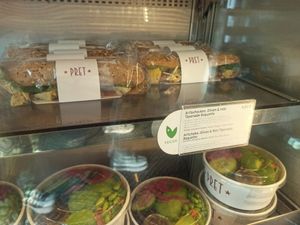 Veg options at Pret A Manger in Berlin