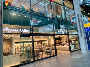 inside store front at Pret A Manger in Berlin