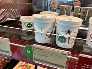 hot soup at Pret A Manger in Berlin