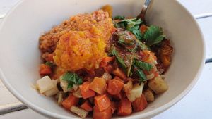 Ayurveda salad at MaKE. in Dusseldorf