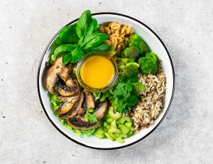 MaKE. Spicy Thai Bowl (vegan) at MaKE. in Dusseldorf