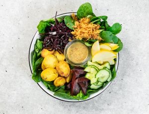 MaKE. Kraut & Rüben Bowl (vegan) at MaKE. in Dusseldorf