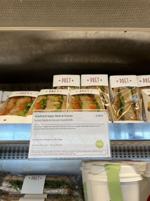   at CDG - Pret A Manger - T3 in Roissy-en-france