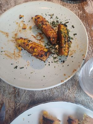 Corn ribs with miso marinade at IV10 Cafe Bar Deli in Fortrose