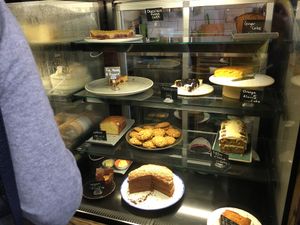 Deli fridge at IV10 Cafe Bar Deli in Fortrose