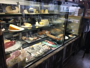 Artisan cheeses for the vegetarians  at IV10 Cafe Bar Deli in Fortrose