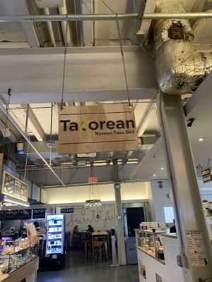 Cute little storefront in Union Market at Takorean - 5th St in Washington