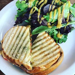 Vegan Dream Sandwich at Wicked Grounds in San Francisco