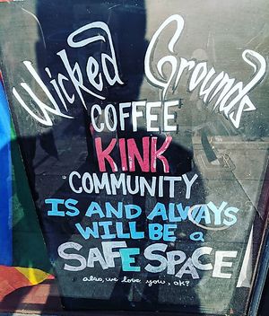 friendly at Wicked Grounds in San Francisco