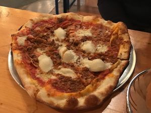 Meat Lovers Pizza at Rewild in Quincy