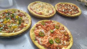 Delicious pizza! at Salvaxe.MX in Mexico City