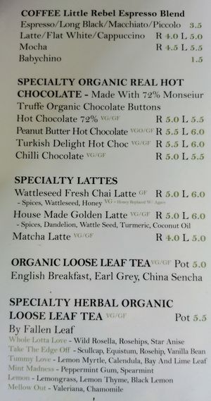 Hot drinks at The Grantville General in Grantville