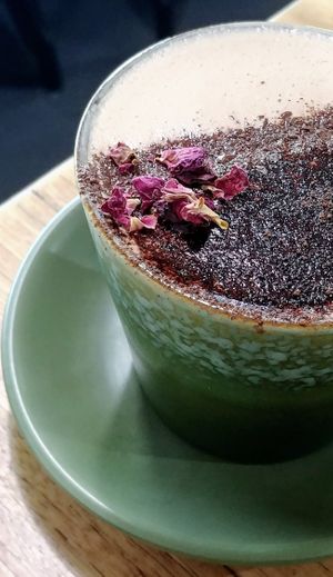 Hot chocolate  at The Grantville General in Grantville