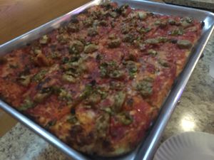 Vegan pie at Philadium in Philadelphia