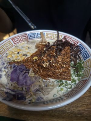 Soy milk ramen  at RaRa in Redfern