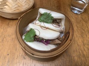 Jackfruit bao at RaRa in Redfern