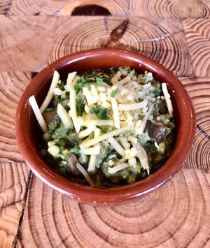 Truffle cous cous   at Underground Dining in Bangor