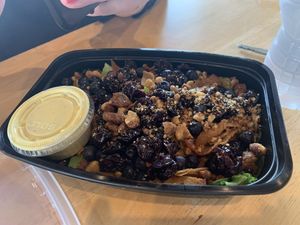 Solstice salad at V-Grits and Chimera Brewing in Louisville